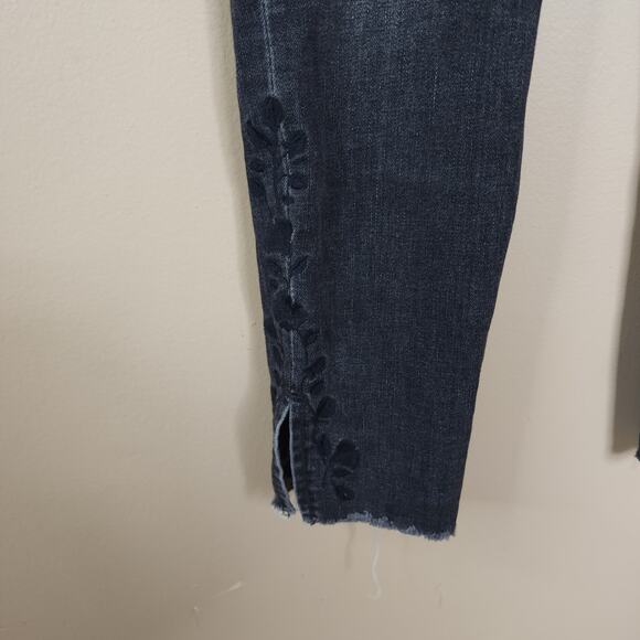 Levi's Mid-rise 711 Skinny Cropped Jeans in Gray Size 27 - Picture 5 of 13